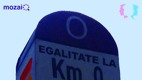 Protest pentru egalitate la kilometrul 0